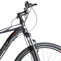 Bicicletă Crosser Nevada 29" 19" Oțel/ Black White photo 2
