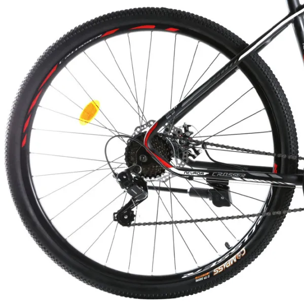 Bicicletă Crosser Nevada 29" 19" Oțel/ Black White photo 4 Bicicletă Crosser Nevada 29" 19" Oțel/ Black White photo 4