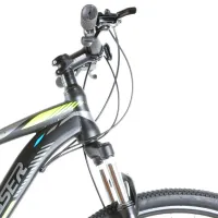 Велосипед Crosser Nevada 29" 19" Сталь/ Черный Зелёный photo 2