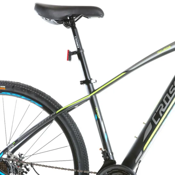 Bicicletă Crosser Nevada 29" 19" Oțel/ Black Green photo 5 Bicicletă Crosser Nevada 29" 19" Oțel/ Black Green photo 5