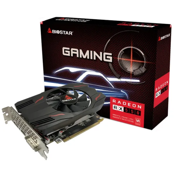Placă video Biostar Radeon RX 550 PCI Express x16 3.0 / 2 GB photo 3