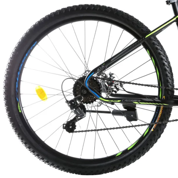 Bicicletă Crosser Nevada 27.5" 17" Oțel/ Black Green photo 4
