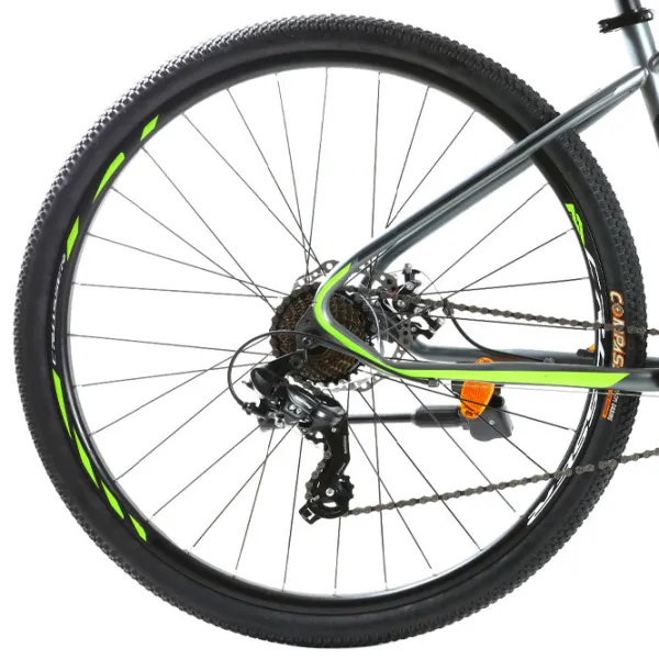 Bicicletă Crosser Gemini 29" 19" Oțel/ Gray Green photo 4
