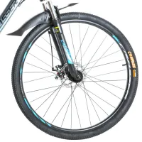 Велосипед Crosser Gemini 29" 19" Сталь/ Серый Синий photo 3