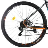 Велосипед Crosser Gemini 29" 19" Сталь/ Черный Оранжевый photo 4