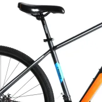 Велосипед Crosser Gemini 29" 19" Сталь/ Черный Оранжевый photo 5