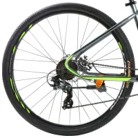 Bicicletă Crosser Gemini 27.5" 17" Oțel/ Gray Green photo 4