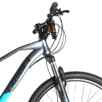 Bicicletă Crosser Gemini 27.5" 17" Oțel/ Gray Blue photo 2