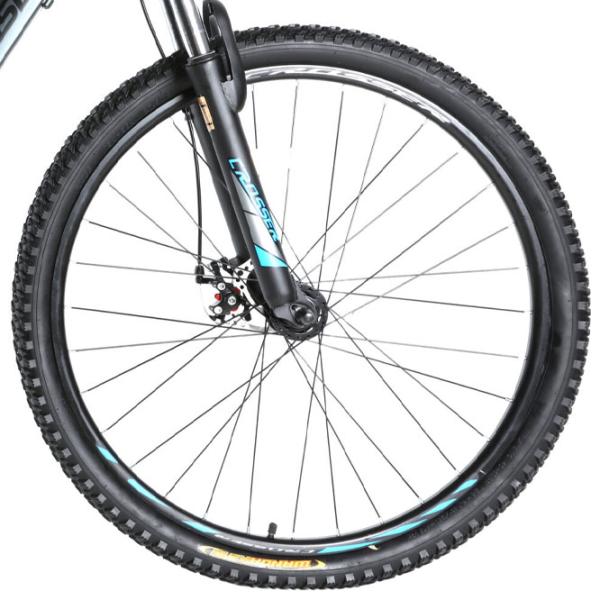 Bicicletă Crosser Gemini 27.5" 17" Oțel/ Gray Blue photo 3