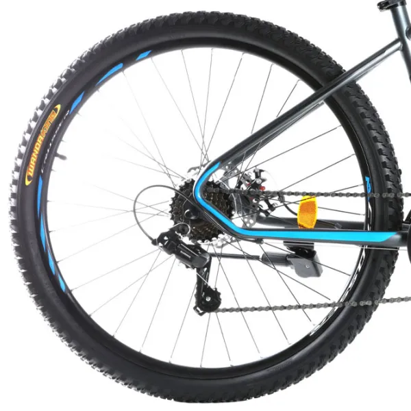 Bicicletă Crosser Gemini 27.5" 17" Oțel/ Gray Blue photo 4