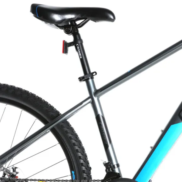 Bicicletă Crosser Gemini 27.5" 17" Oțel/ Gray Blue photo 5