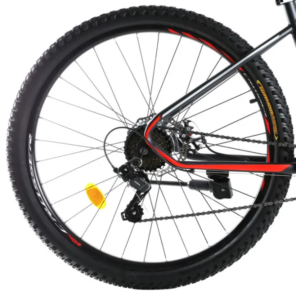 Bicicletă Crosser Gemini 27.5" 17" Oțel/ Black Red photo 4 Bicicletă Crosser Gemini 27.5" 17" Oțel/ Black Red photo 4