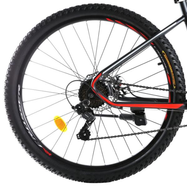 Bicicletă Crosser Gemini 27.5" 17" Oțel/ Black Red photo 4 Bicicletă Crosser Gemini 27.5" 17" Oțel/ Black Red photo 4