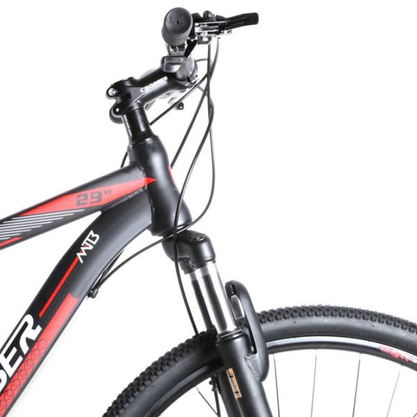 Велосипед Crosser Aqua 29" 19" Сталь/ Черный Красный photo 2