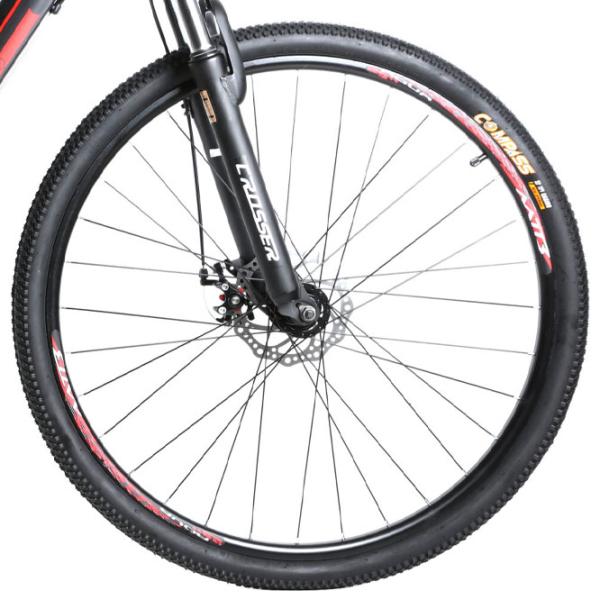 Велосипед Crosser Aqua 29" 19" Сталь/ Черный Красный photo 3