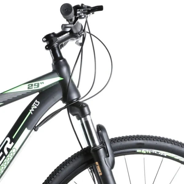 Bicicletă Crosser Aqua 29" 19" Oțel/ Black Green photo 2 Bicicletă Crosser Aqua 29" 19" Oțel/ Black Green photo 2