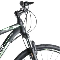 Велосипед Crosser Aqua 29" 19" Сталь/ Черный Зелёный photo 2