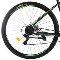 Велосипед Crosser Aqua 29" 19" Сталь/ Черный Зелёный photo 4
