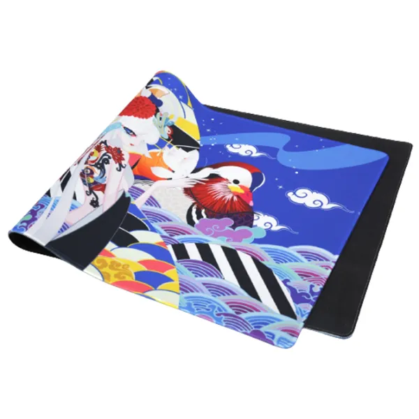 Covoraș pentru mouse Varmilo Lovebirds Blue Desk Mat XL Blue Multicolor photo 4