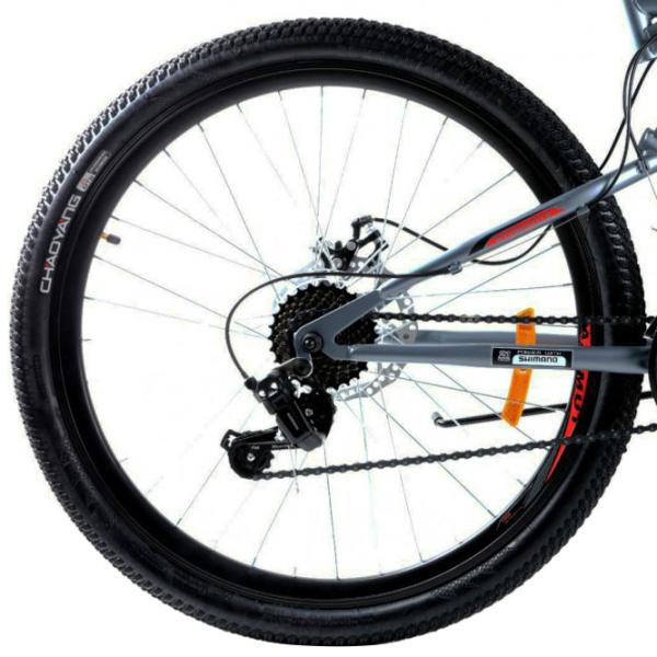 Bicicletă Azimut Blackmount 26" 19" Oțel/ Gray Red photo 5 Bicicletă Azimut Blackmount 26" 19" Oțel/ Gray Red photo 5