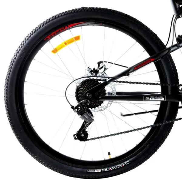 Bicicletă Azimut Blackmount 26" 19" Oțel/ Black Red photo 4 Bicicletă Azimut Blackmount 26" 19" Oțel/ Black Red photo 4
