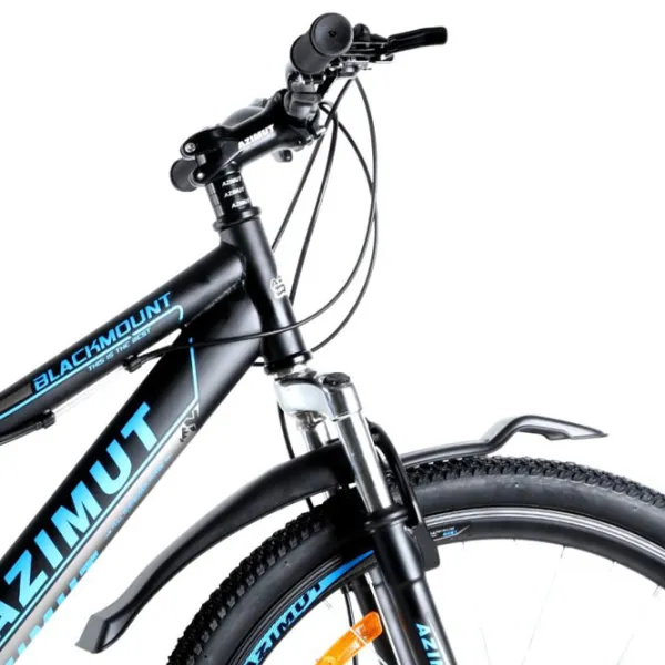 Bicicletă Azimut Blackmount 26" 19" Oțel/ Black Blue photo 2 Bicicletă Azimut Blackmount 26" 19" Oțel/ Black Blue photo 2