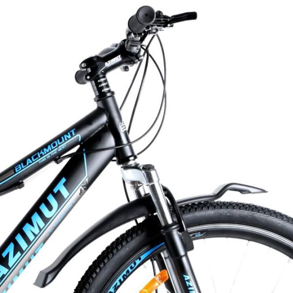 Bicicletă Azimut Blackmount 26" 19" Oțel/ Black Blue photo 2 Bicicletă Azimut Blackmount 26" 19" Oțel/ Black Blue photo 2