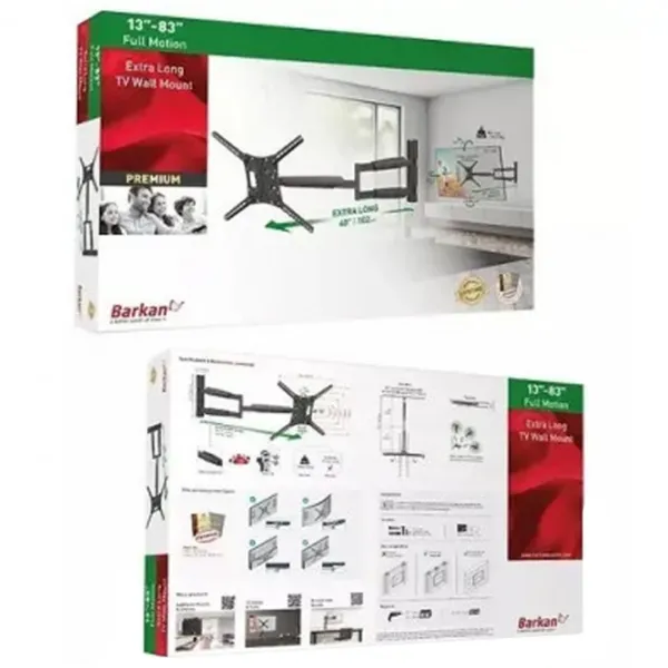 Suport TV Barkan BM443XL VESA 600 x 400 mm photo 4