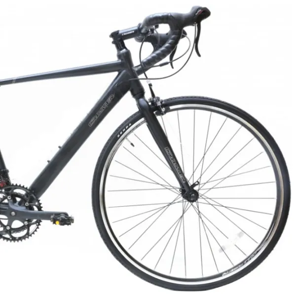 Bicicletă Crosser Road 700C 28" 20" Aluminiu/ Black photo 3