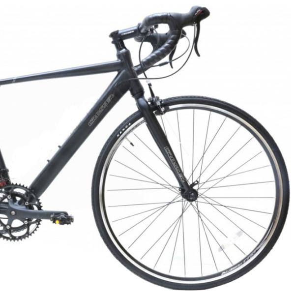 Bicicletă Crosser Road 700C 28" 20" Aluminiu/ Black photo 3