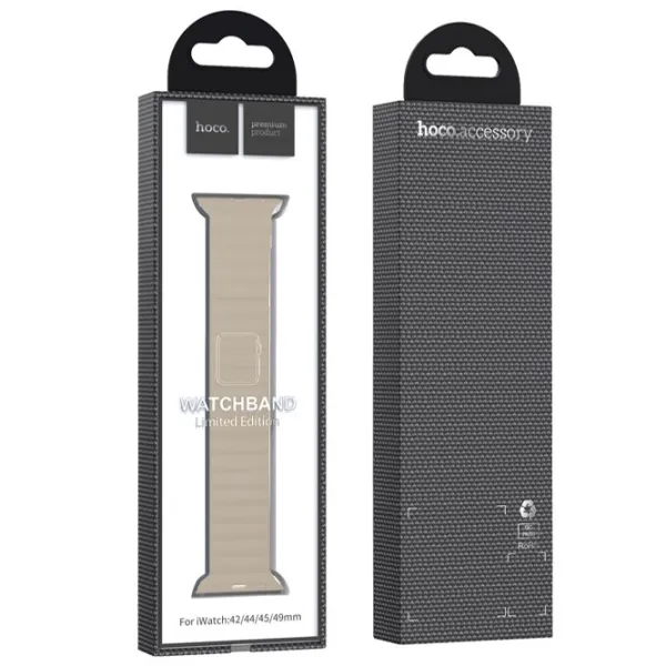 Ремешок Apple Watch WA07 Flexible series magnetic strap Силикон/
42, 44, 45, 49 мм / Star color  photo 2 Ремешок Apple Watch WA07 Flexible series magnetic strap Силикон/
42, 44, 45, 49 мм / Star color  photo 2
