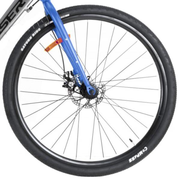 Bicicletă Crosser NORD 700C 28" 21" Aluminiu/ Gray Blue photo 3