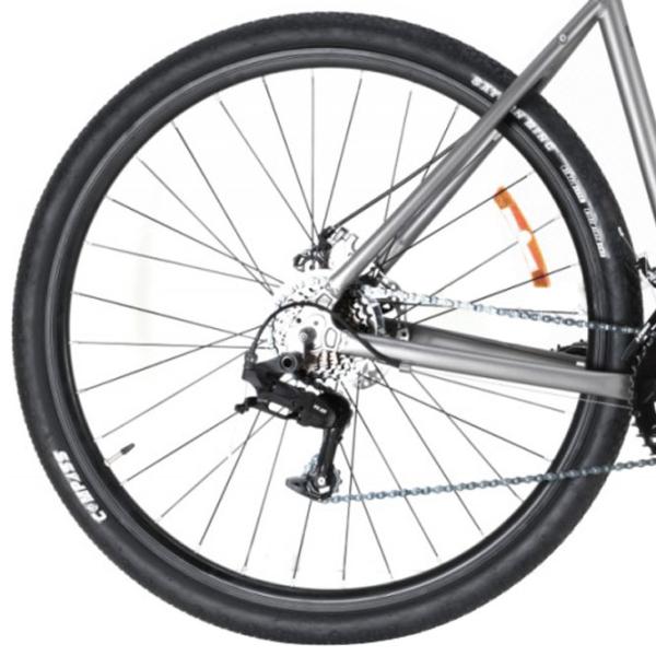 Bicicletă Crosser NORD 700C 28" 21" Aluminiu/ Gray Blue photo 4
