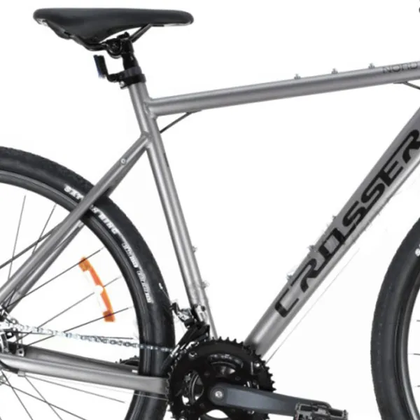 Bicicletă Crosser NORD 700C 28" 21" Aluminiu/ Gray Blue photo 5