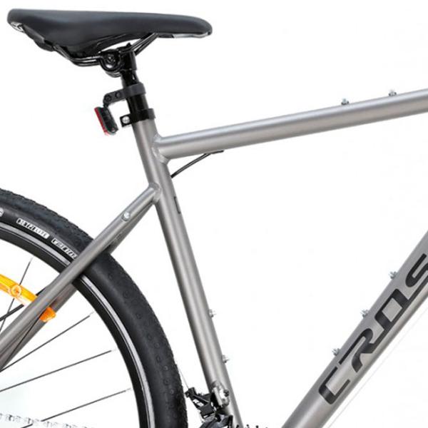 Bicicletă Crosser NORD 700C 28" 21" Aluminiu/ Gray Red photo 5