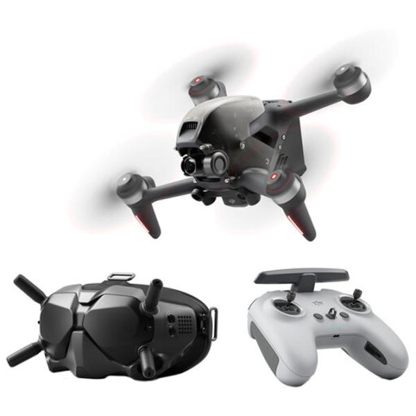 Dronă DJI FPV Combo Profesional / Gray photo 6