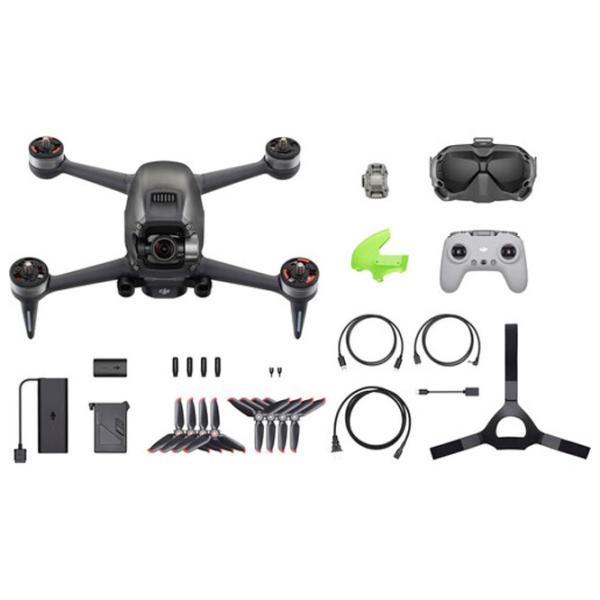 Dronă DJI FPV Combo Profesional / Gray photo 11