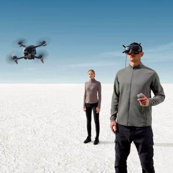 Dronă DJI FPV Combo Profesional / Gray photo 13