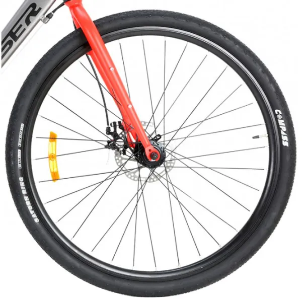 Bicicletă Crosser NORD 700C 28" 21" Aluminiu/ Gray Red photo 3