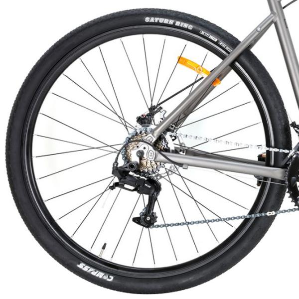 Bicicletă Crosser NORD 700C 28" 21" Aluminiu/ Gray Red photo 4