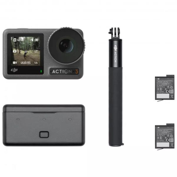 Cameră action DJI Osmo Action 3 Adventure Combo 12 MP / 1770 mAh / Black photo 8 Cameră action DJI Osmo Action 3 Adventure Combo 12 MP / 1770 mAh / Black photo 8