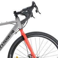 Bicicletă Crosser NORD 700C 28" 21" Aluminiu/ Gray Red photo 2