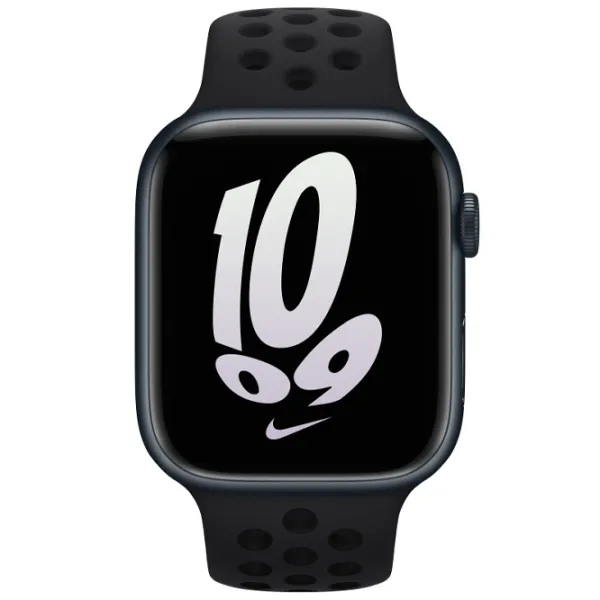 Ремень Apple Watch Watch Nike Sport Фторэластомер/ 42, 44, 45 мм/ Черный Anthracite photo 2 Ремень Apple Watch Watch Nike Sport Фторэластомер/ 42, 44, 45 мм/ Черный Anthracite photo 2