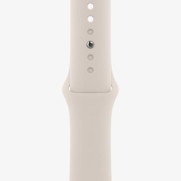 Ремень Apple Watch Watch Sport Фторэластомер/ 38, 40, 41 мм/ Starlight photo 4 Ремень Apple Watch Watch Sport Фторэластомер/ 38, 40, 41 мм/ Starlight photo 4