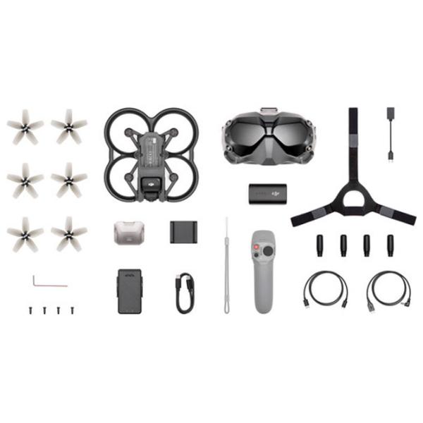 Dronă DJI Avata Fly Smart Combo+FPV Goggles V2 Profesional / Gray photo 9