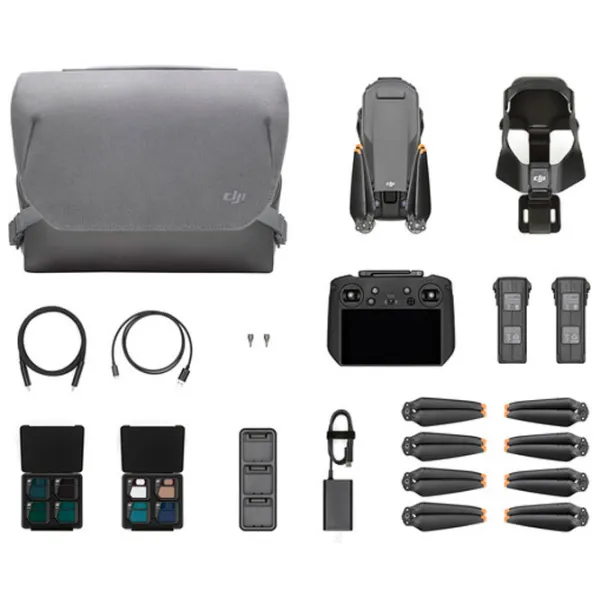 Dronă DJI Mavic 3 Cine Premium Combo Profesional / Gray photo 14