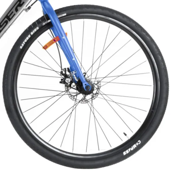 Bicicletă Crosser NORD 700C 28" 21" Aluminiu/ Gray Blue photo 3