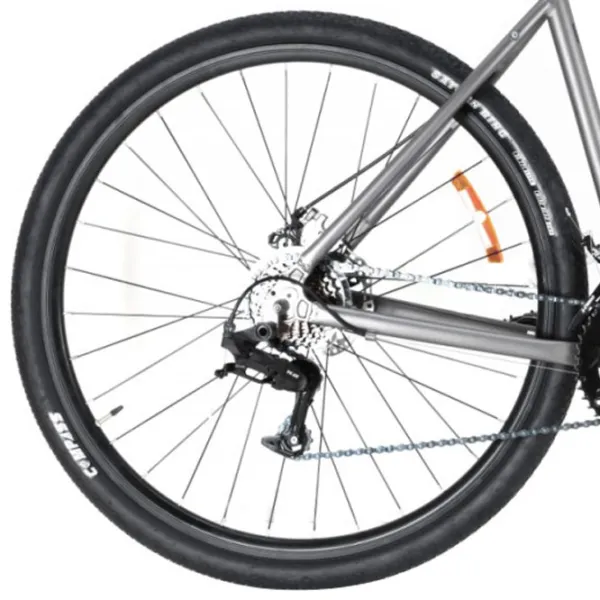 Bicicletă Crosser NORD 700C 28" 21" Aluminiu/ Gray Blue photo 4