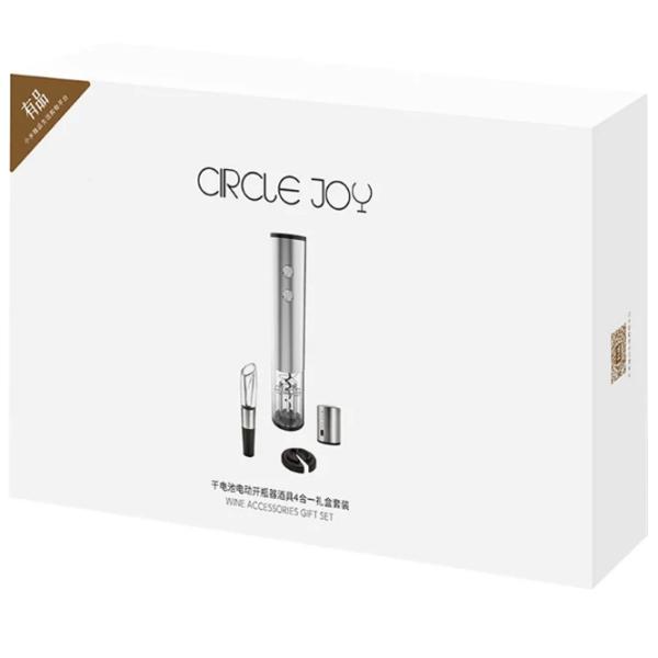 Set desfacător de vin Circle Joy CJ-TZ02  1.5 W / Gray photo 9