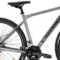 Велосипед Crosser NORD 700C 28" 16" Алюминий/ Серый Черный photo 5